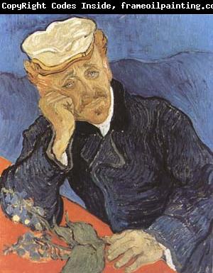 Vincent Van Gogh Portrait of Doctor Gacher (mk09)